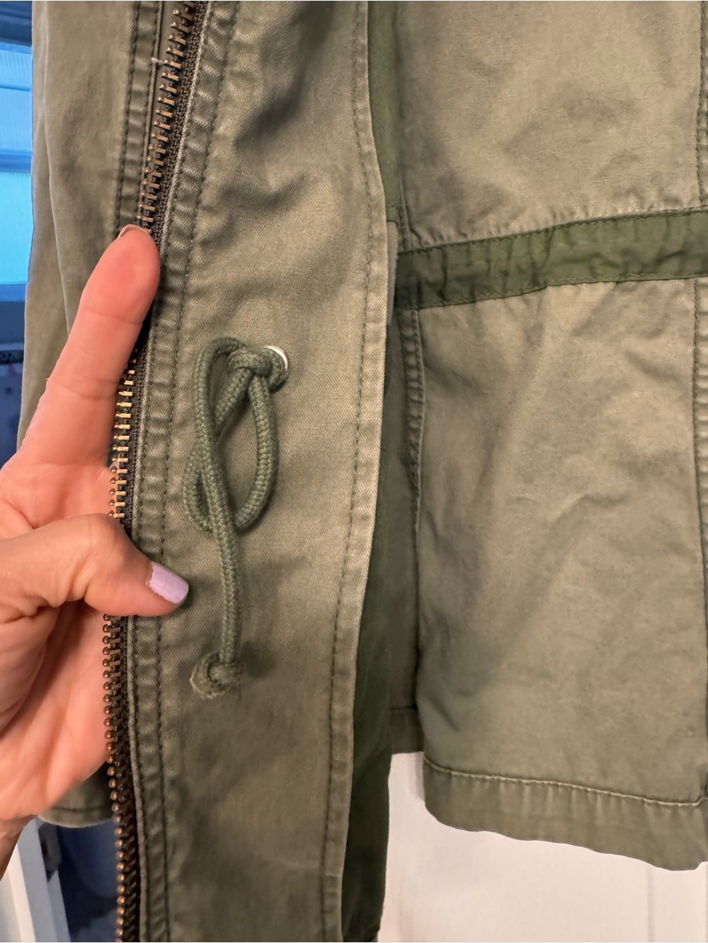 Madewell Olive Green Field Jacket - Picture 7 of 7